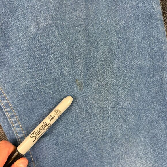 Vtg 80's Levi's Bootcut Orange Tab Denim Jeans Men's 36X36(34X29) Made In USA - Picture 3 of 15